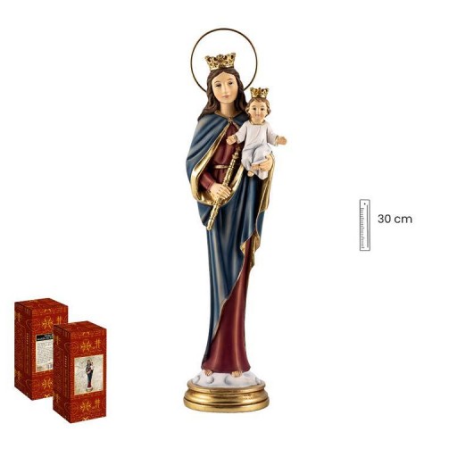 Virgen María Auxiliadora Estilizada 30 cm