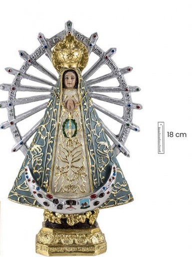 Virgen de Luján de 19 cm