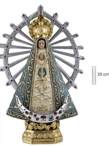 Virgen de Luján de 25 cm