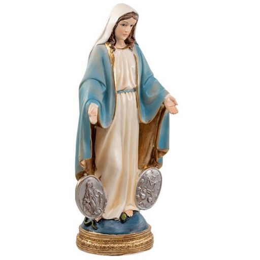 Virgen Milagrosa con Medallas de 20 cm  [1]