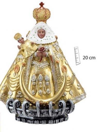 Virgen de las Nieves de 20 cm