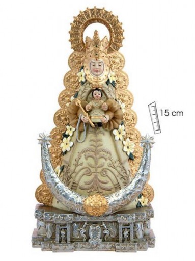 Virgen del Rocío 15 cm