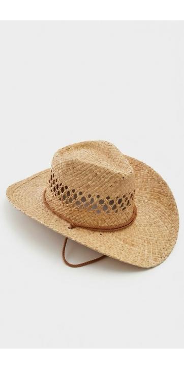 Sombrero boho rafia natural  [1]