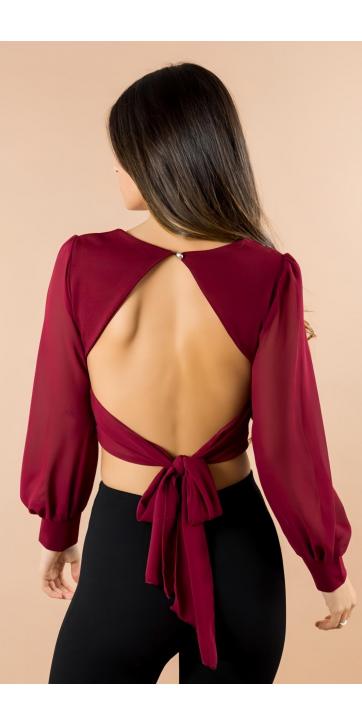 Blusa lazada escote corazón  [4]