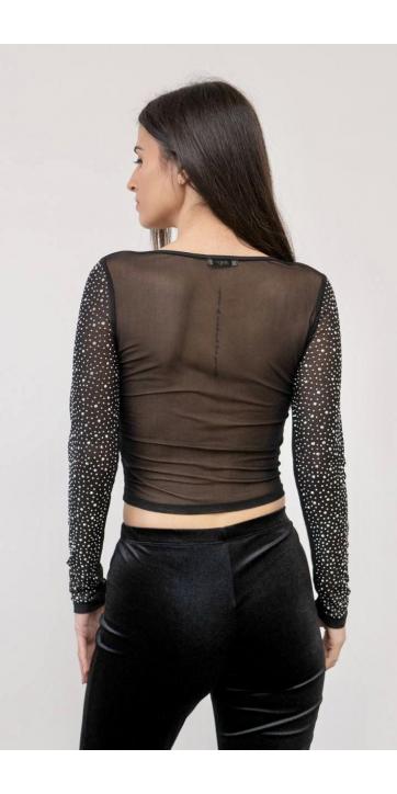 Top corset strass plata [1]