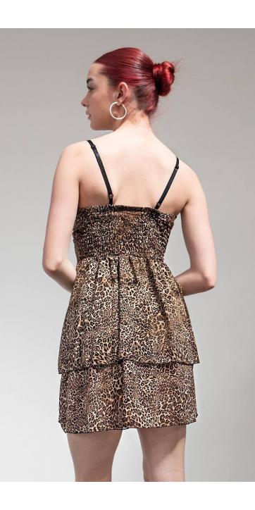 Vestido animal print leopardo [1]