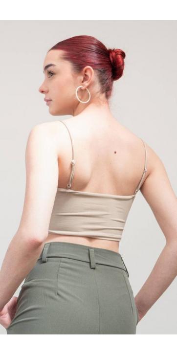 Top corset cut out beige  [1]