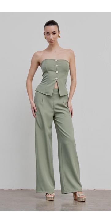 Conjunto pantalón + top  corpiño [2]