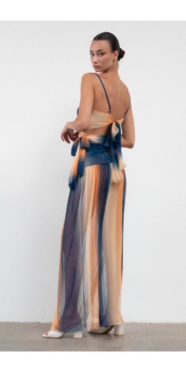 Conjunto bañador +falda pareo estampado   [3]