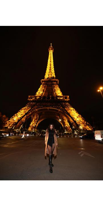 Abrigo largo camel para mujer [0]