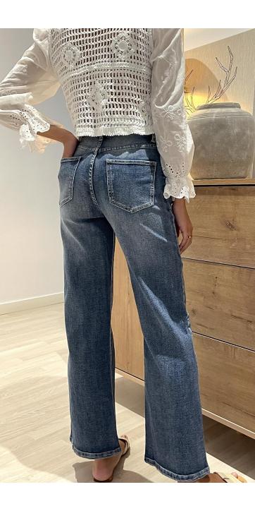 Pantalón denim bolsillos delanteros  [2]