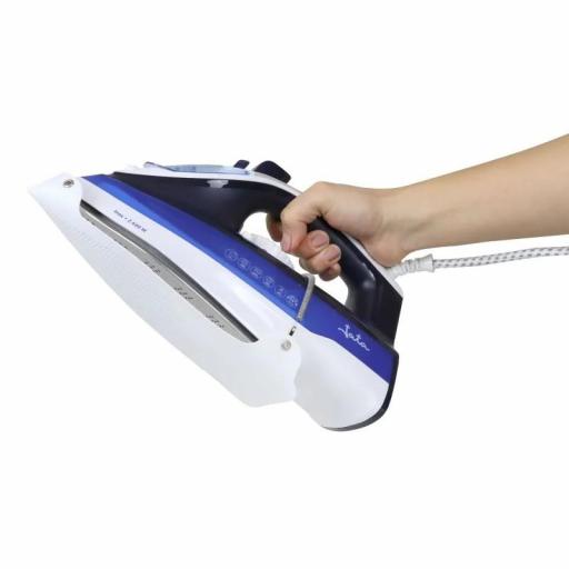  Suela Antiadherente Plancha Fácil Jata 800 -, No Deja Brillos, Uso Universal, 1191 Salidas de Vapor, Medidas 23,5 x 14 x 0,55 cm [2]