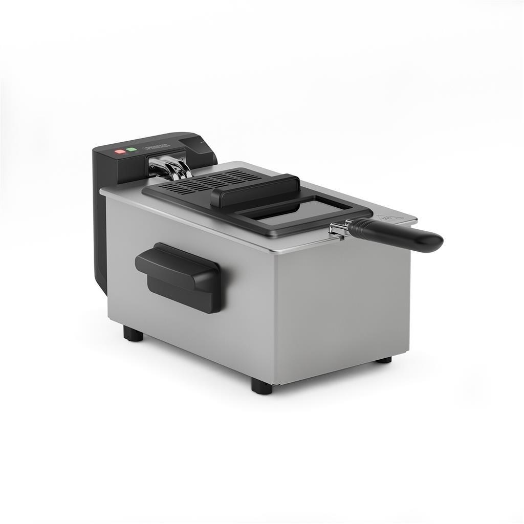 FREIDORA PRINCESS 3L TERMOS INOX VISOR 2000W