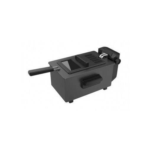 freidora con aceite negra Princess con visor 2000w 190º [1]