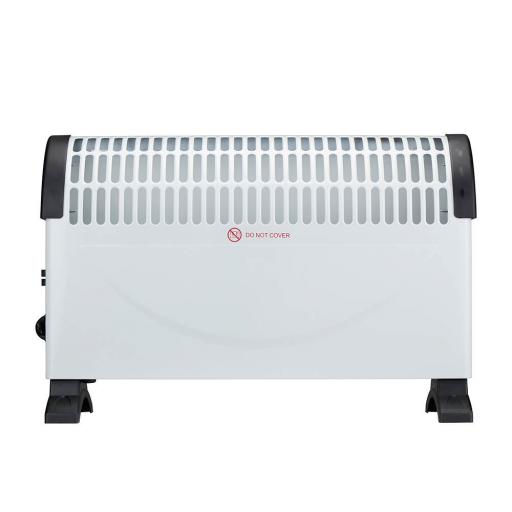 Convector ALPINA blanco CON 3 NIVELES DE CALOR, 650 / 850 / 1500 W. 