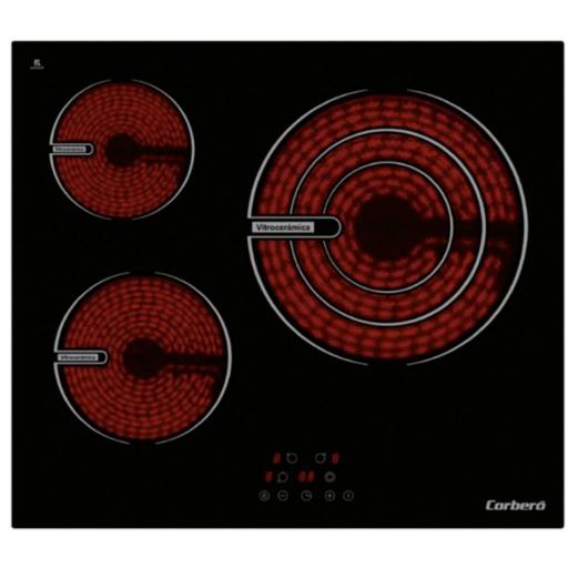 VITRO CORBERO 3 zonas 5700w Touch Control