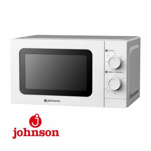 MICROONDAS JOHNSON 20L 700W BLANCO JOMI20B