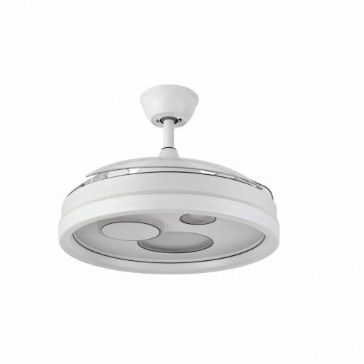 Ventilador Dc Turia 72w 6120lm Blanco 3 Asp.desplegables 32/47x50/110d. 3 Colores C/remoto+temporizador+memoria [1]