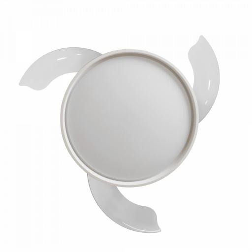 Ventilador Dc Mandarin Blanco 72w 3aspas 108d Reg.intensidad 7200lm 3000-4000-6500k Remoto+memoria+temporizador [2]