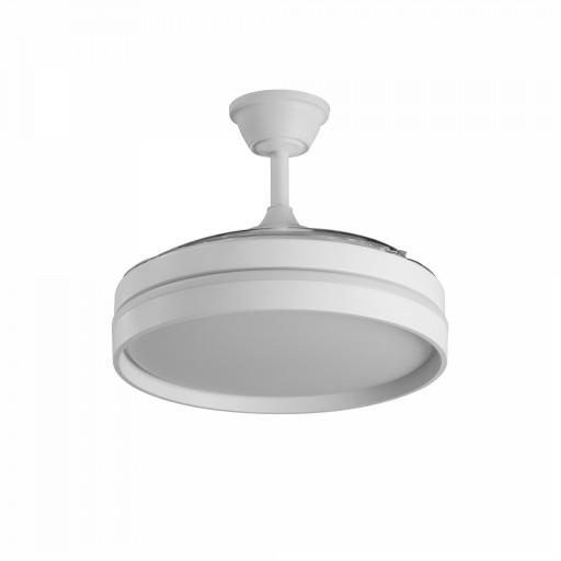 Ventilador Dc Mandarin Blanco 72w 3aspas 108d Reg.intensidad 7200lm 3000-4000-6500k Remoto+memoria+temporizador [3]