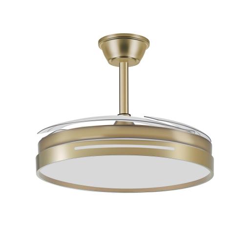  	Ventilador Dc 59w Micenas Cuero 4asp.transp.106d 6vel 6980lm 3col Remoto,reg.intensidad,memoria Y Temporizador 26 [1]