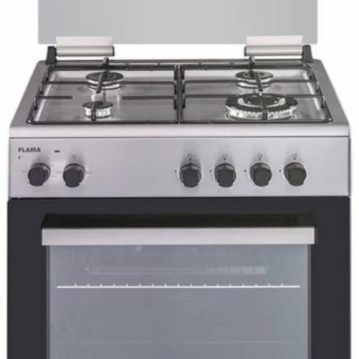COCI. FLAMA 4F 60x60 BUT INOX HORNO ELECTRI [0]