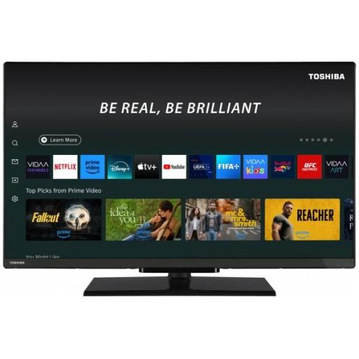 TV Toshiba  32" LED HD Ready Smart TV VIDAA Alexa Dolby Audio