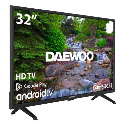 TV 32 DAEWOO HD smart tv  ANDROID 11  WiFi Bluetooth E Negro