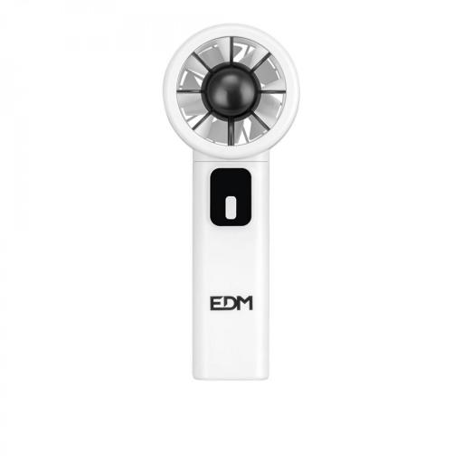 EDM VENTILADOR DE MANO DIGITAL RECARGABLE, 6 x 18,5 cm [3]
