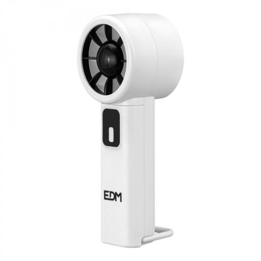 EDM VENTILADOR DE MANO DIGITAL RECARGABLE, 6 x 18,5 cm [2]