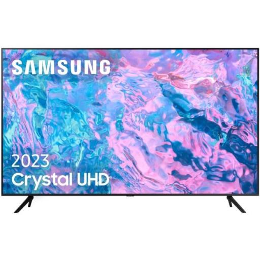 TV LED 50" - Samsung , UHD 4K, Smart TV, PurColor, Object Tracking Sound Lite, Adaptive Sound, Motion Xcelerator, Negro