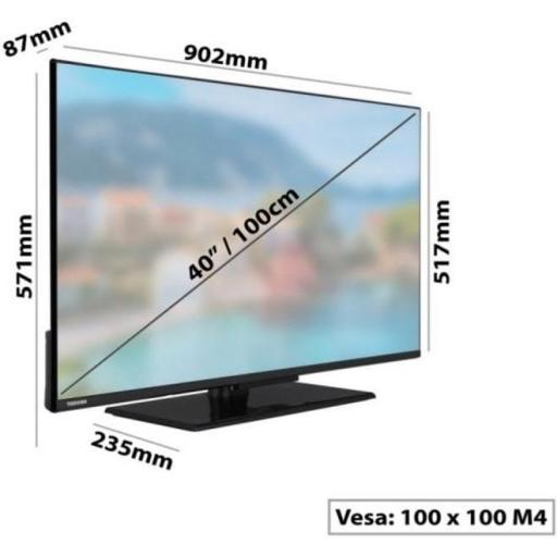 TV TOSHIBA 40" FHD SMART TV PEANA	 [1]