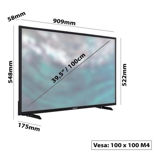 TV DAEWOO 40"  FHD DOLBY	Quad Core [1]