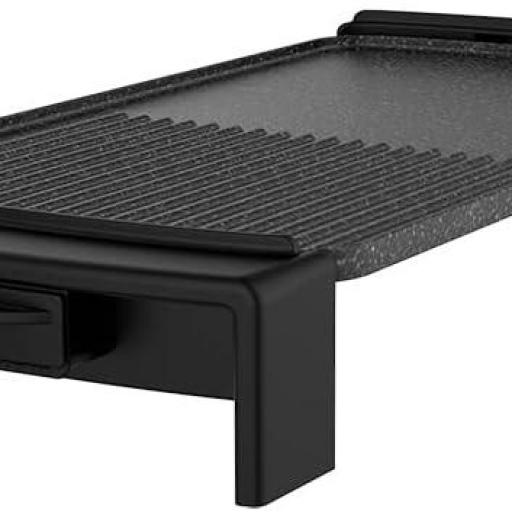 Plancha de Asar Eléctrica Cecotec   2150 W, Revestimiento Antiadherente, Superficie Mixta, Termostato Regulable, Apta para Lavavajillas [2]