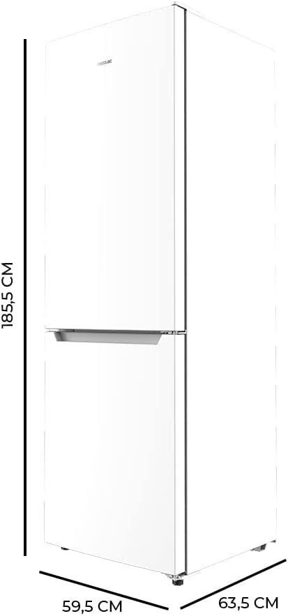 Frigorífico Combi blanco Cecotec 200x60 Total No frost, 2 Cajones [Clase de  eficiencia energética D]: 579,00 €