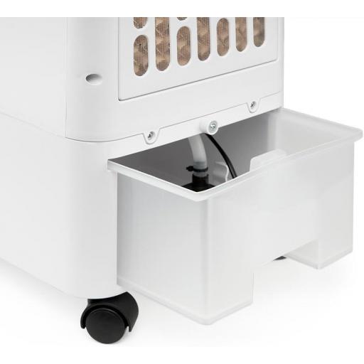 Climatizador Orbegozo purificador de aire y humidificador. Potencia: 65 W. Depósito de agua de 4 L. 3 velocidades de ventilación., Small, Azul [2]