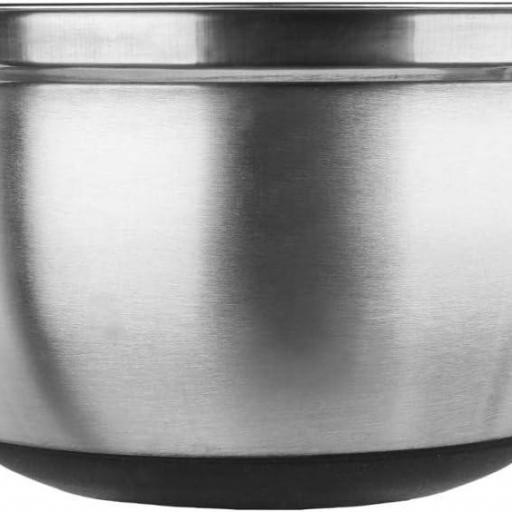 5FIVE  BOL MEZCLADOR INOXIDABLE CON BASE ANTIDESLIZANTE Ø25 cm 4.5 L [2]