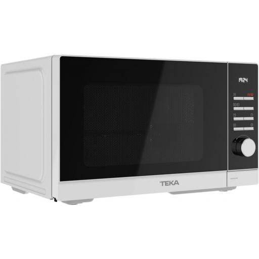 Microondas Teka   con Grill, Capacidad 25 L, 5 Niveles de Potencia, Salida 900 W, Microondas con Grill 25 L, con Plato Giratorio 28.8 cm, Color Blanco [3]