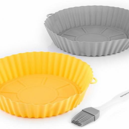 INNOVAGOODS  Filtrar por marca CESTAS DE SILICONA CON PINCEL PARA FREIDORAS DE AIRE [0]