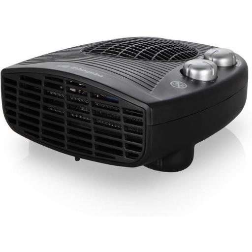 Calefactor horizontalOrbegozo 2000 W, Negro