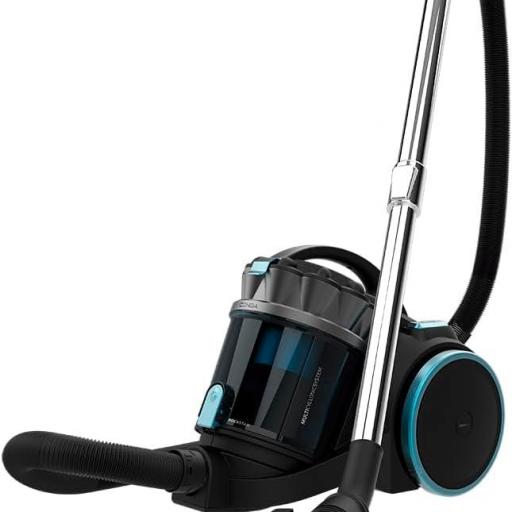  Aspirador de Trineo Cecotec Animal Plus, Sin Bolsa, 800W, 20kPa, MultiCyclonic System, EasyMove, Tubo telescópico. [0]
