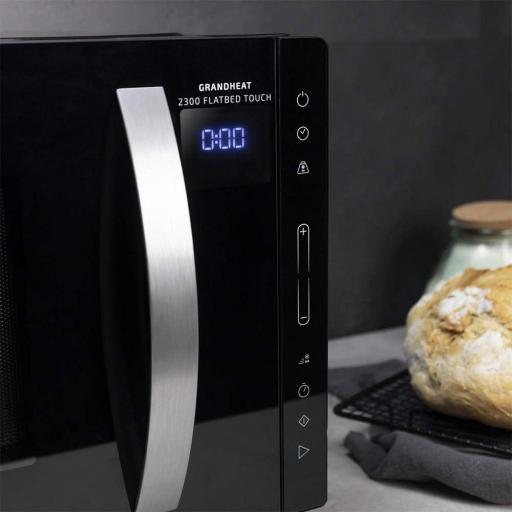 Microondas Cecotec  sin plato  Capacidad 23 litros, Potencia 800 W, 8 Funciones preconfiguradas, Temporizador hasta 95 min [2]