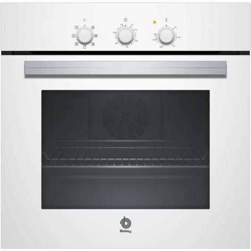 Horno multifunción Balay blanco Aire 3D profesional, precalentamiento rápido, 5 funciones, 