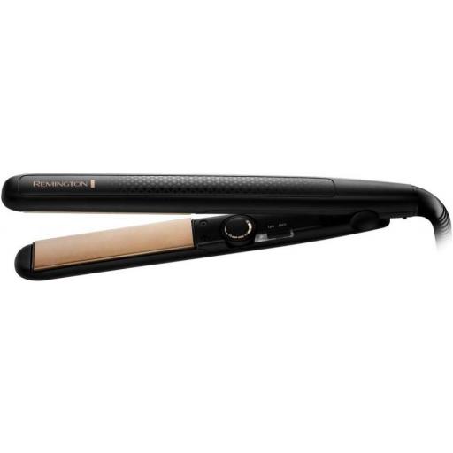 Remington Plancha de pelo, plancha de pelo XL de 110 mm, revestimiento avanzado Ceramic Enriquecido con cuidado éclat brillante, temperatura ajustable (150 y 230 °C) – S6308 Eclat Brillance [1]