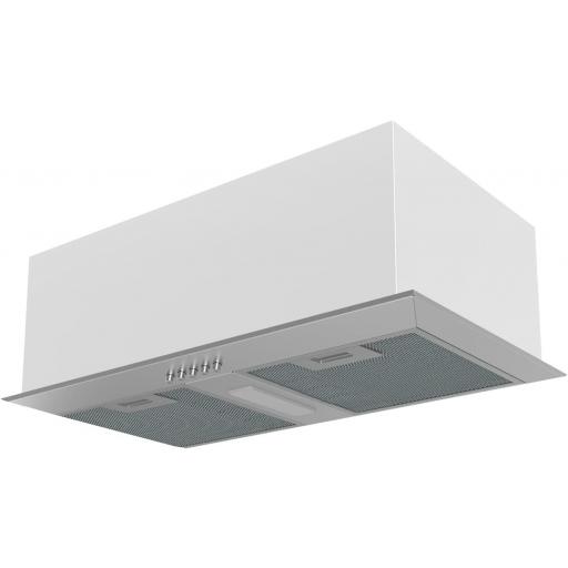 Grupos Filtrantes Cata Color Inox Ancho 55 cm Extracción Máxima 371m3/h Nivel Sonoro 59dB Motor 120W Iluminación Led