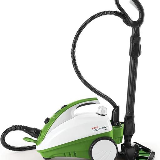  Limpiador a Vapor con Cepillo Vaporforce, Caldera de Alta Presión de 3.5 Bar, 1800 W, 1.6 litros, plástico, Acero Inoxidable, Verde [Clase de eficiencia energética A] [1]