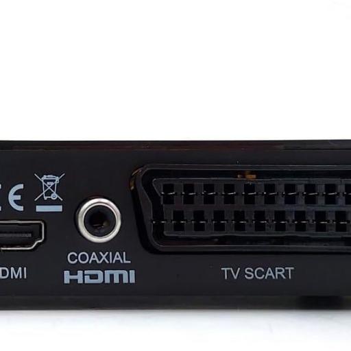  Decodificador TDT AKAI HD, DVB-T2 y por Cable DVB-C, H265 HEVC, 10 bit, HDMI, USB, SCART, 1xLAN, 1000 Canales, TV y Radio, Compatible Dolby Digital, Búsqueda Automática [1]