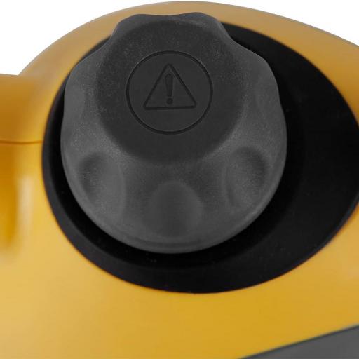 - Vaporetino, depósito 350 ml, calentamiento rápido, vapor continuo 8-10 minutos, presión 3,2 bar, 9 accesorios, 1050 W [1]