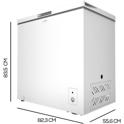 Congelador Horizontal Cecotec  - Clase E, 199L, Convertible, Inverter