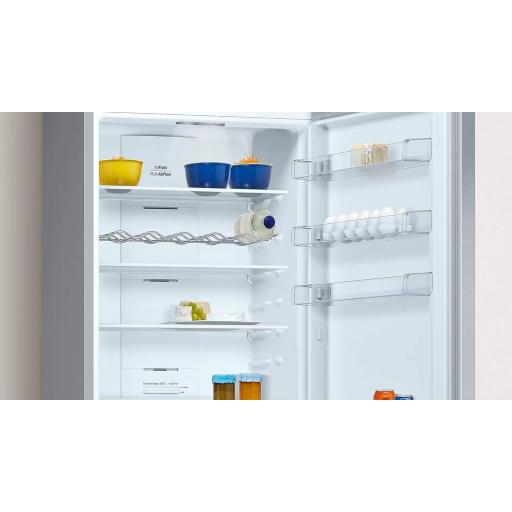 Frigorífico combi  Balay , No Frost, 203 cm,, Ancho especial 70 cm, Cajón ExtraFresh, Inox [3]